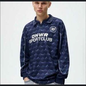 Zara Men's Navy Sport Club Jersey L/XL